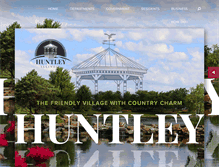Tablet Screenshot of huntley.il.us